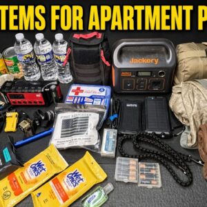 Top 10 Items for Prepping in an Apartment